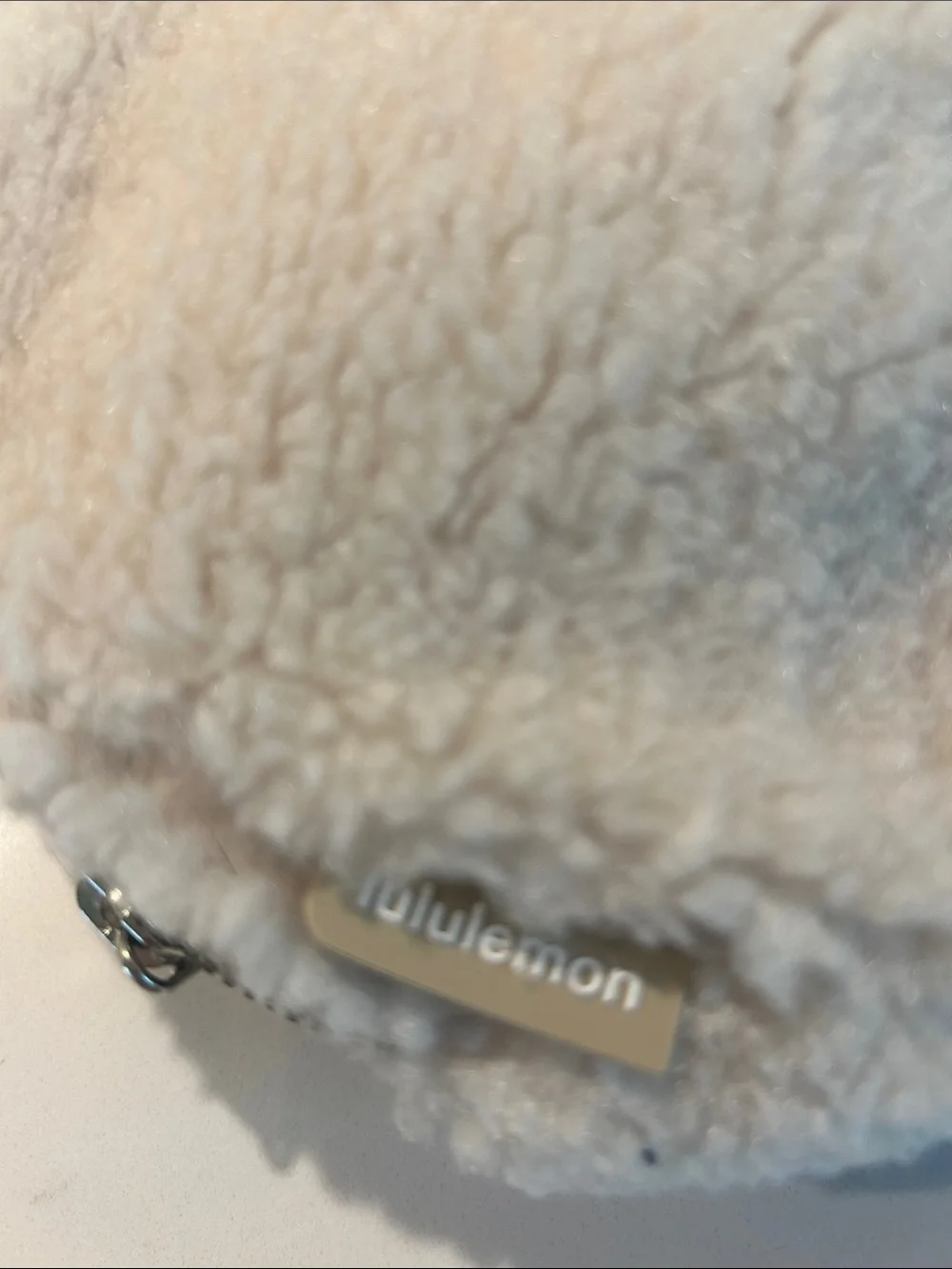 lululemon Everywhere Cream Sherpa Belt Bag Fanny Pack NWOT